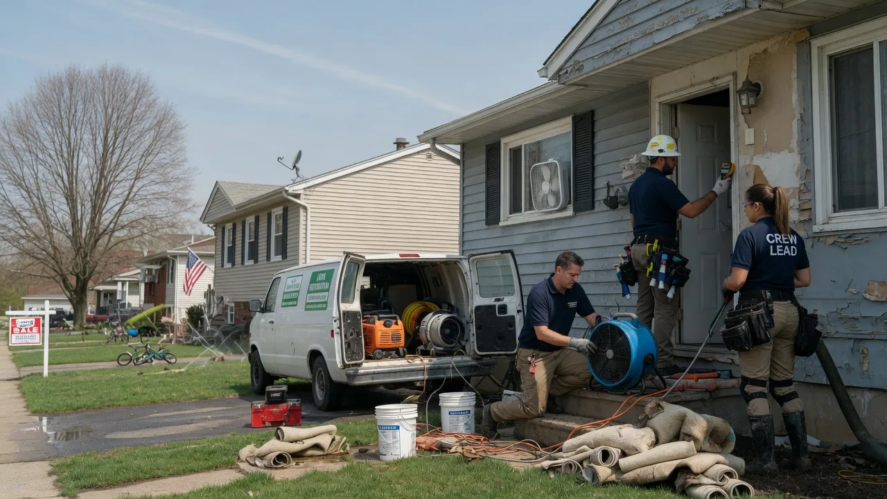 Flood Cleanup in Alvada, OH near me
