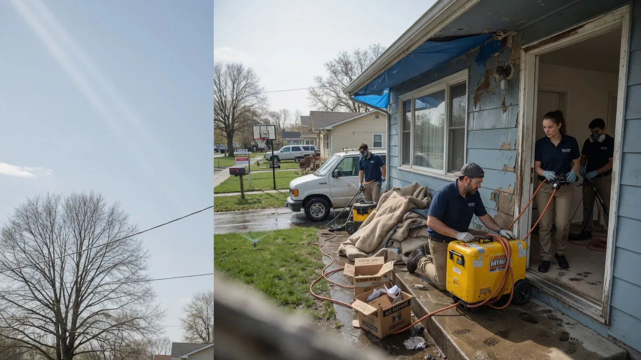 Basement Flood Cleanup in Alvada, OH near me